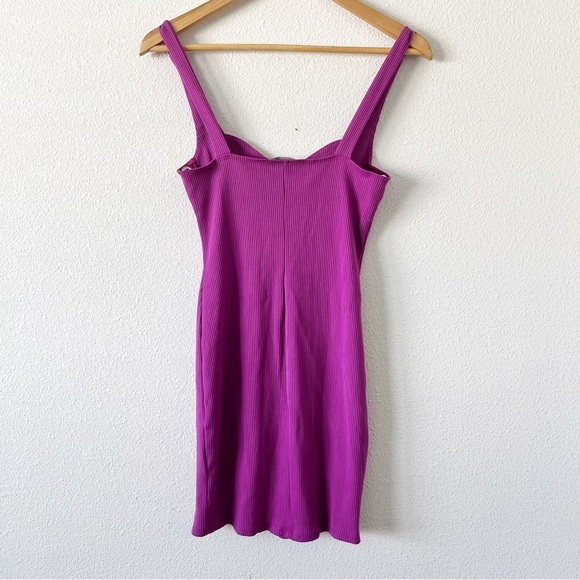 Lulu’s Hotter Than You Can Handle Magenta Purple Bodycon Mini Dress - Picture 9 of 10